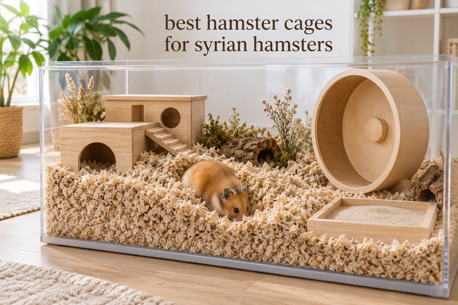 best hamster cages for syrian hamsters