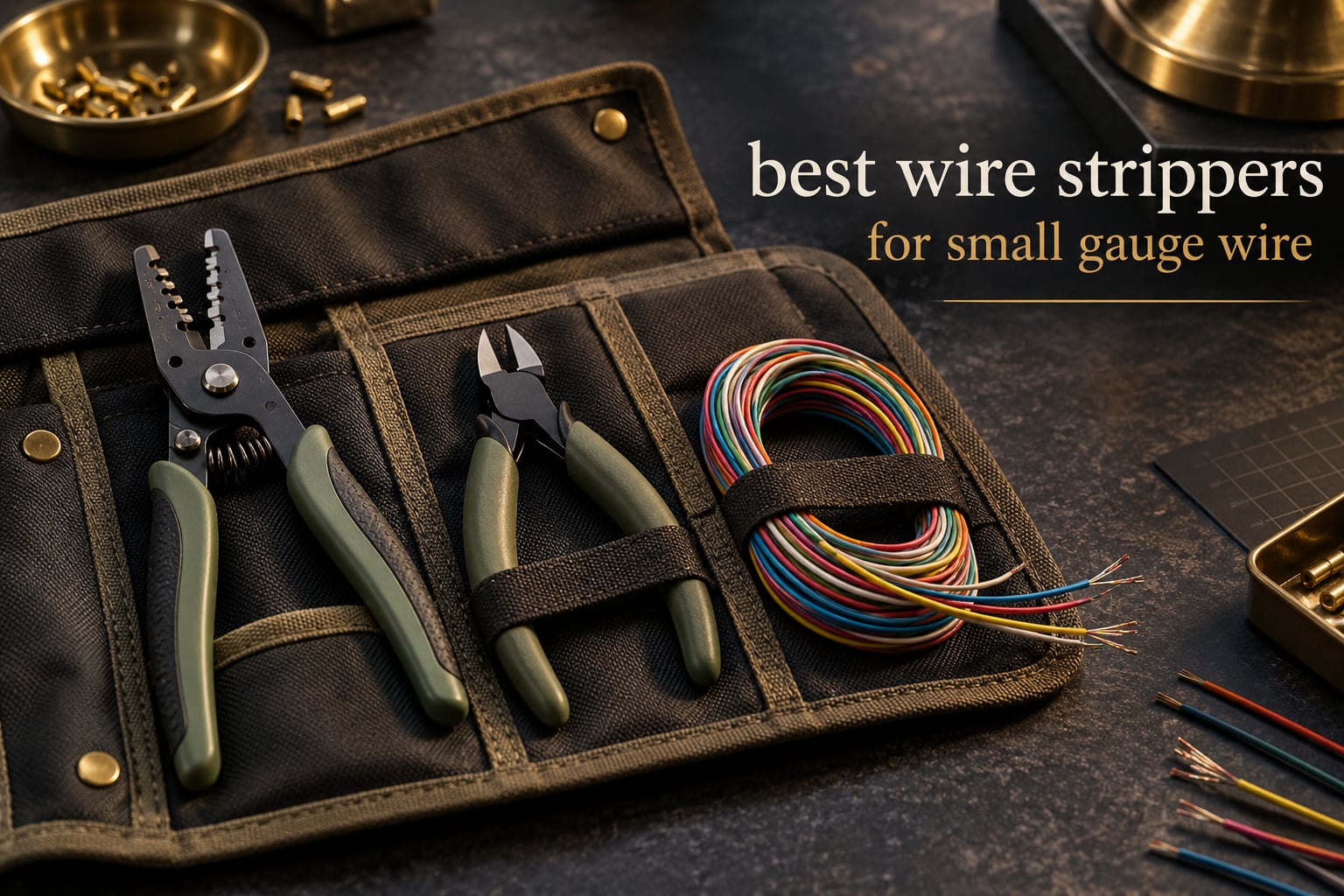 best wire strippers for small gauge wire
