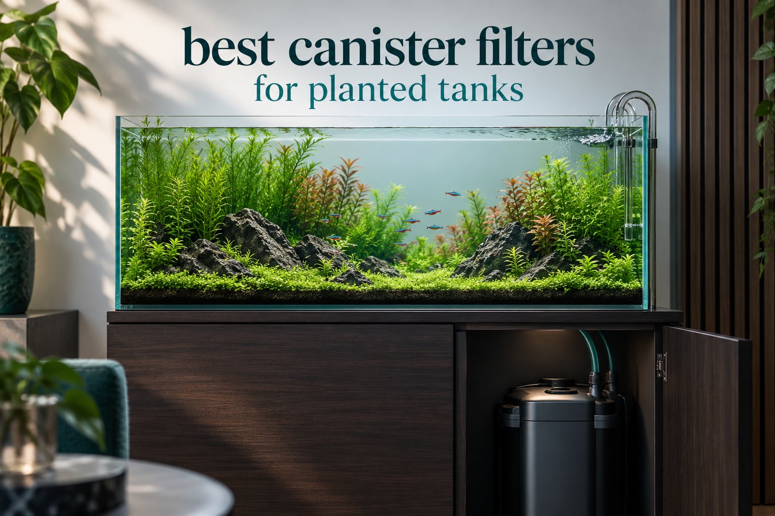 best canister filters for planted tanks