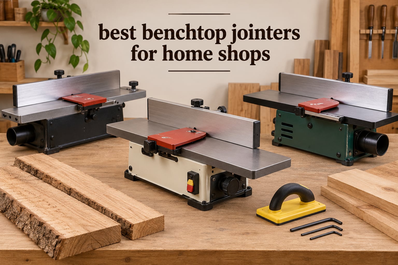 best benchtop jointers for home shops