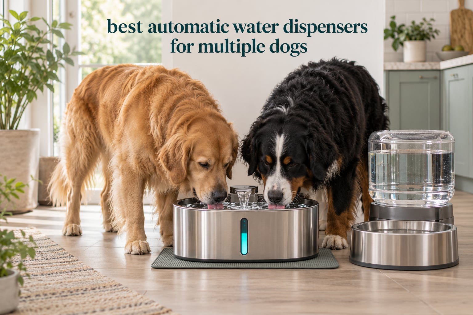 best automatic water dispensers for multiple dogs