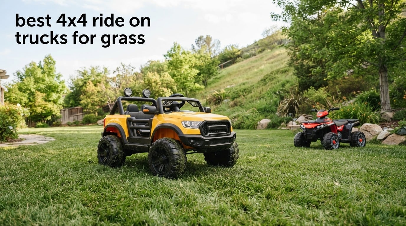 best 4x4 ride on trucks for grass
