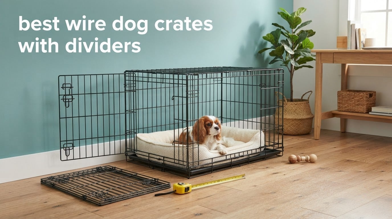 best wire dog crates with dividers