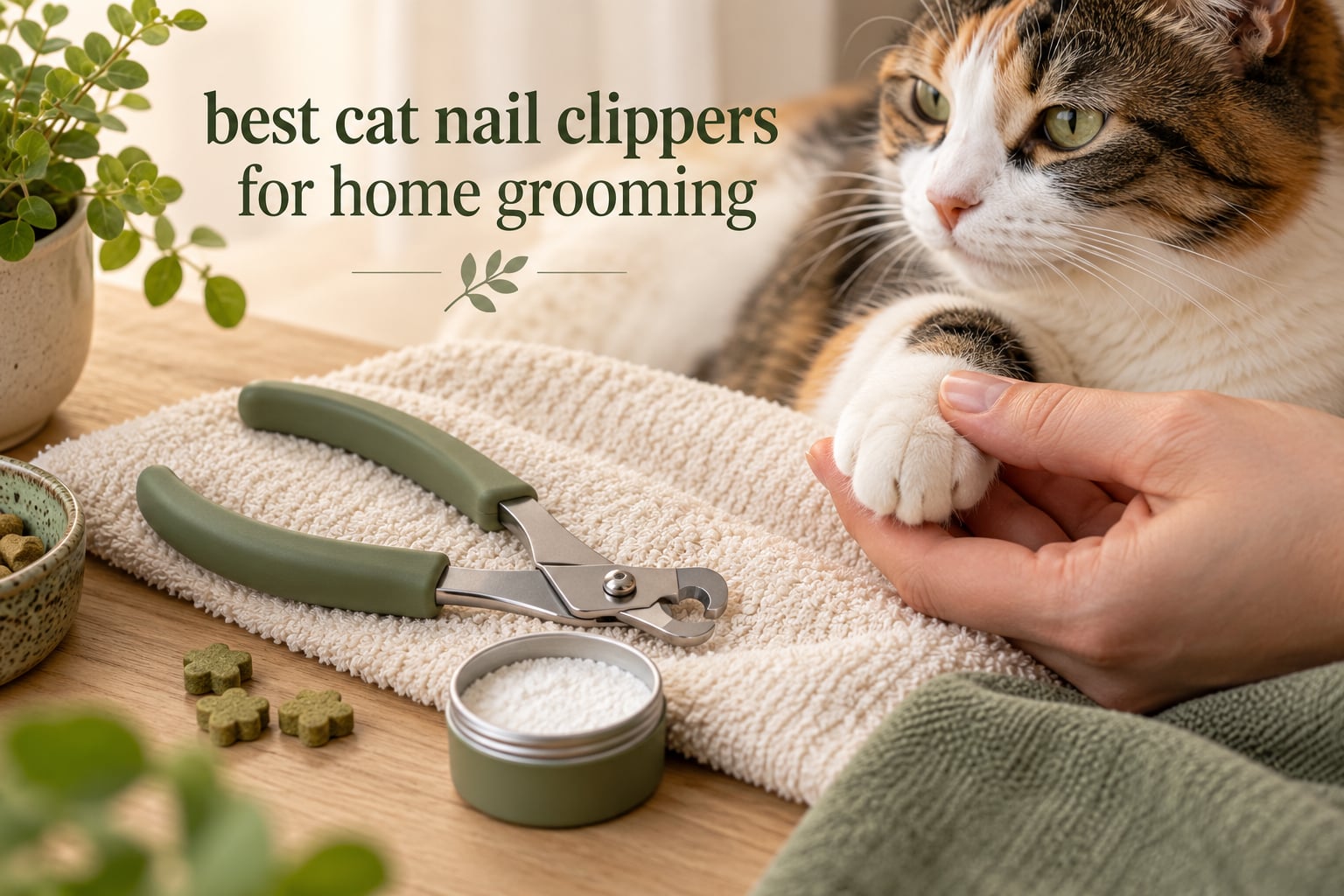 best cat nail clippers for home grooming