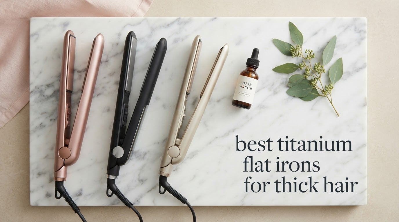 best titanium flat irons for thick hair
