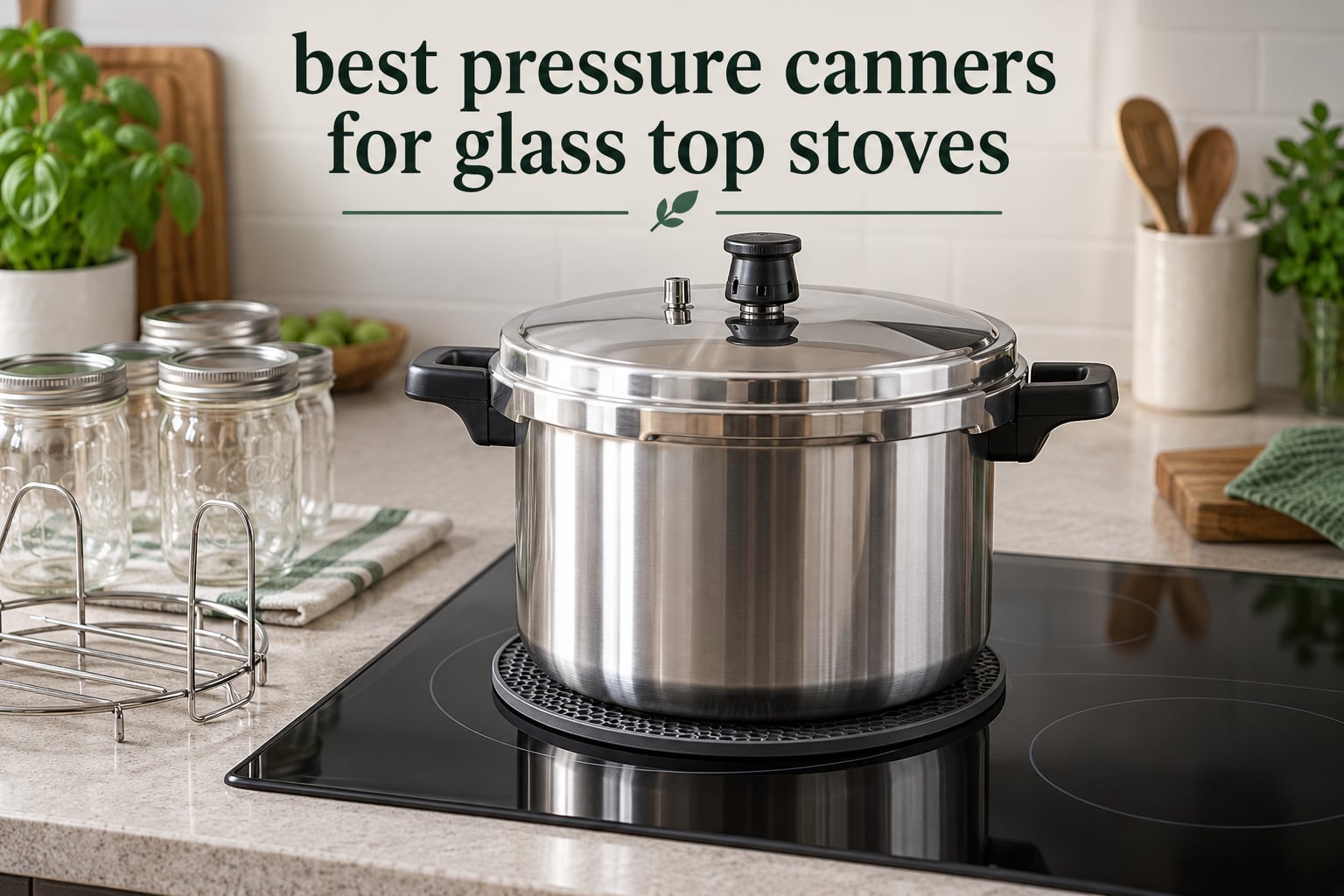 best pressure canners for glass top stoves
