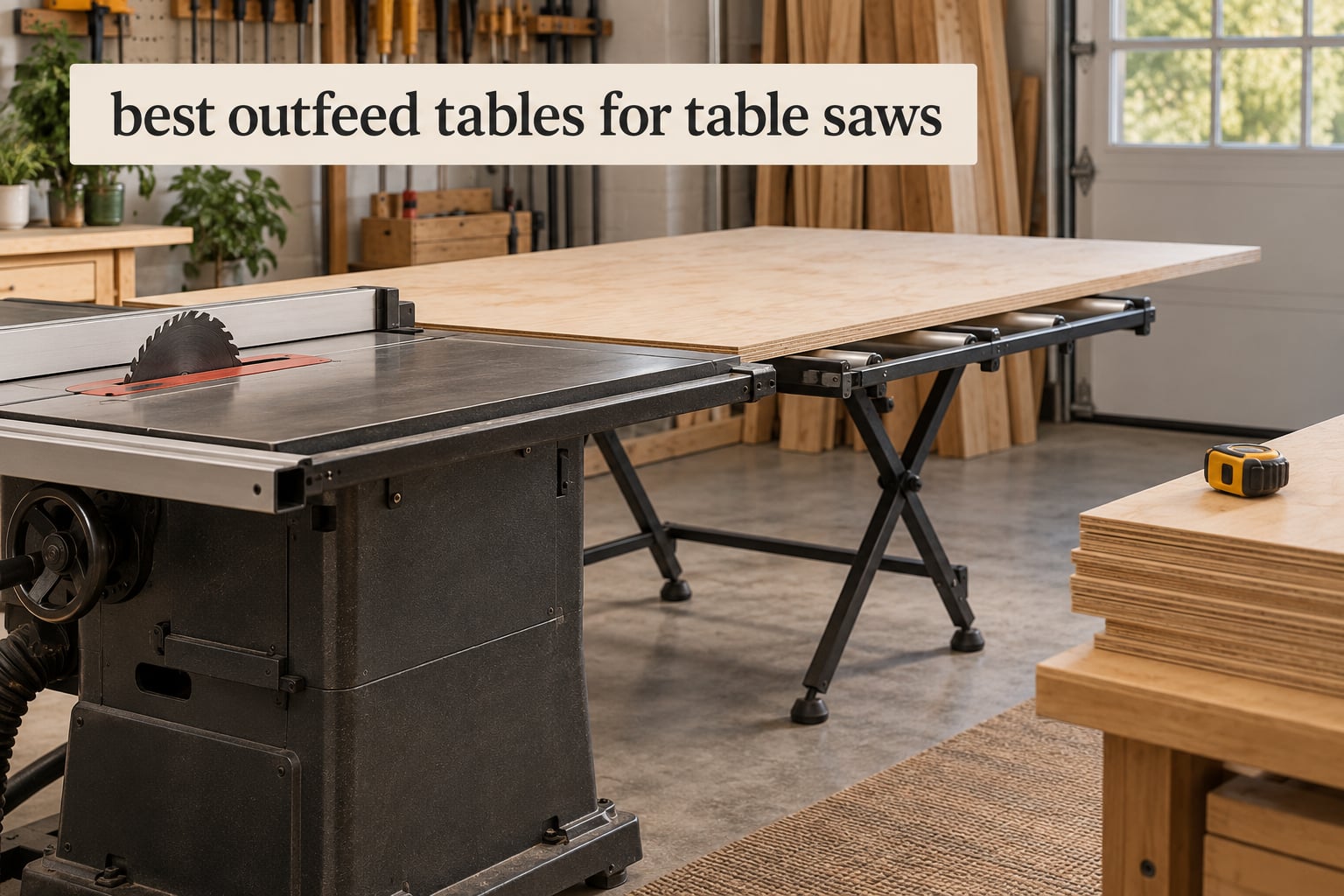 best outfeed tables for table saws