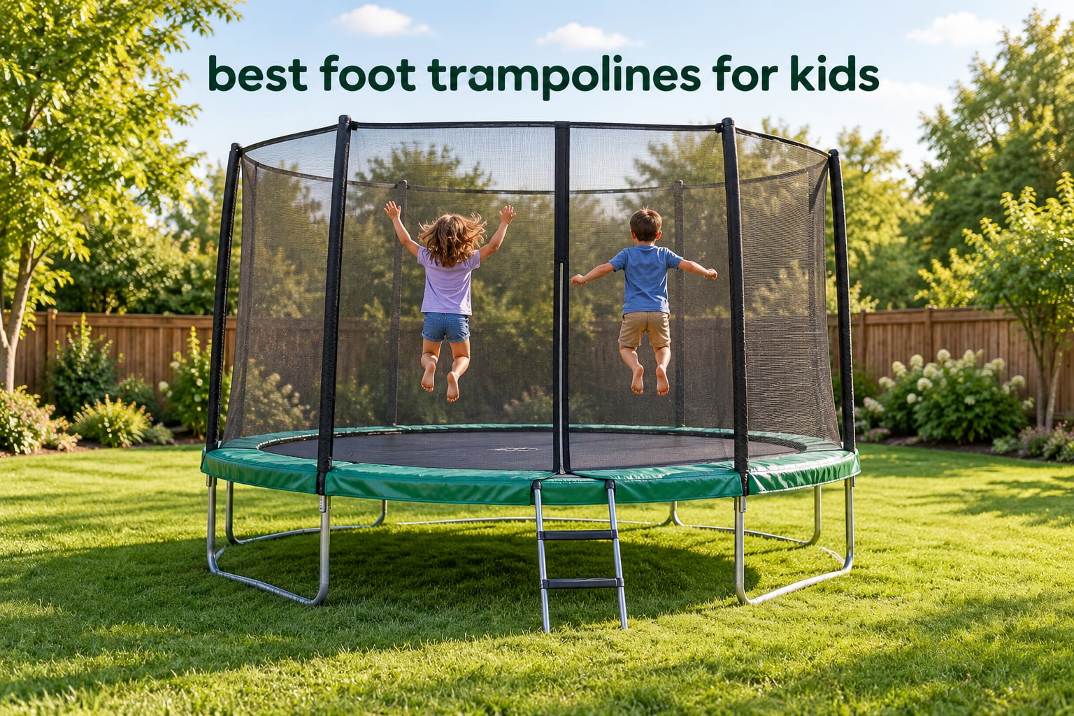 best 12 foot trampolines for kids
