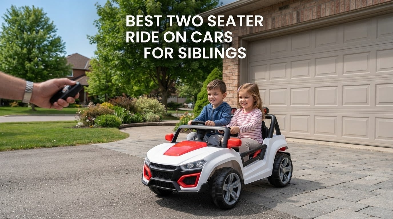 best two seater ride on cars for siblings
