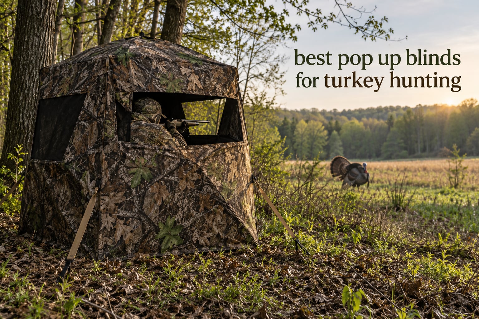 best pop up blinds for turkey hunting
