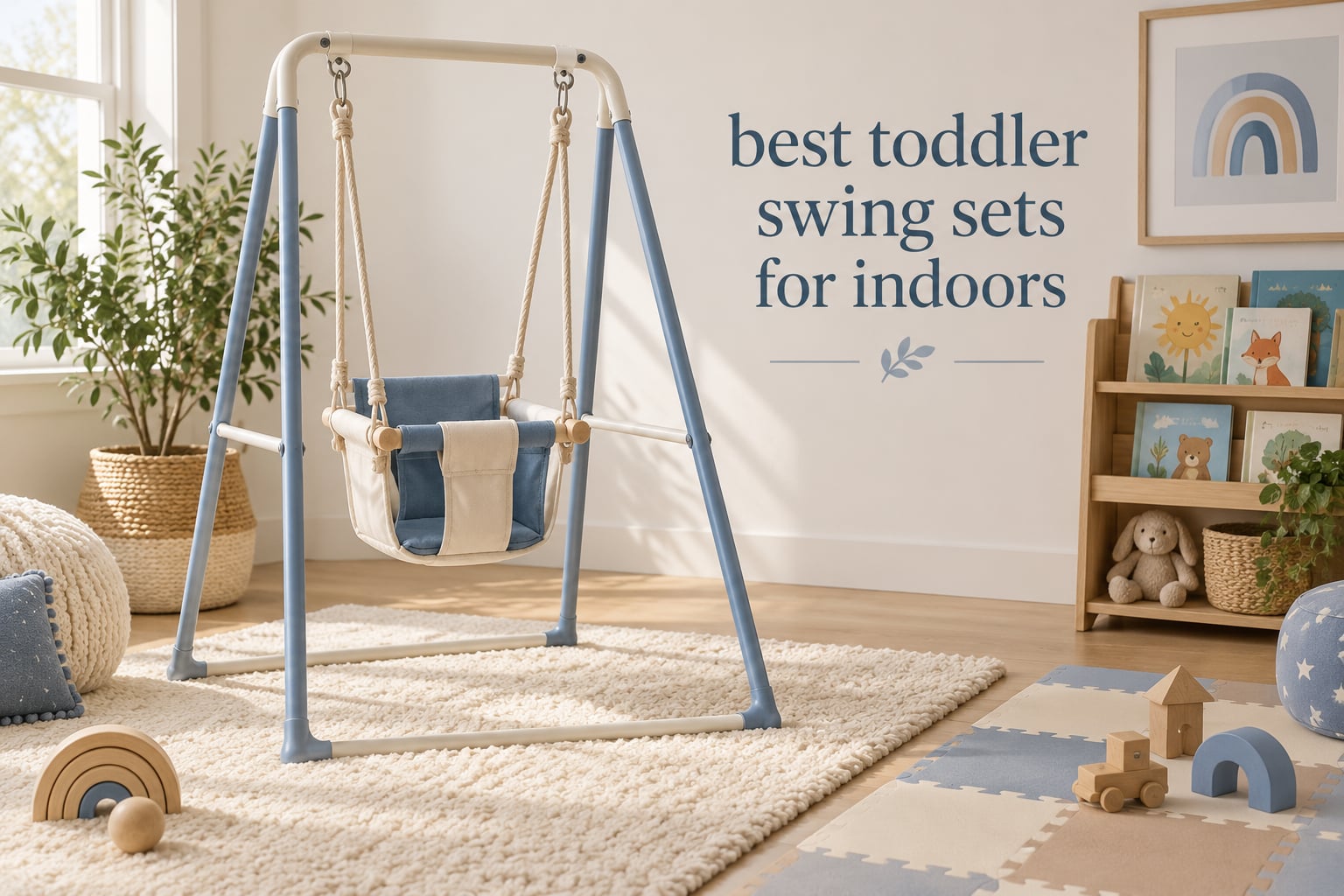 best toddler swing sets for indoors