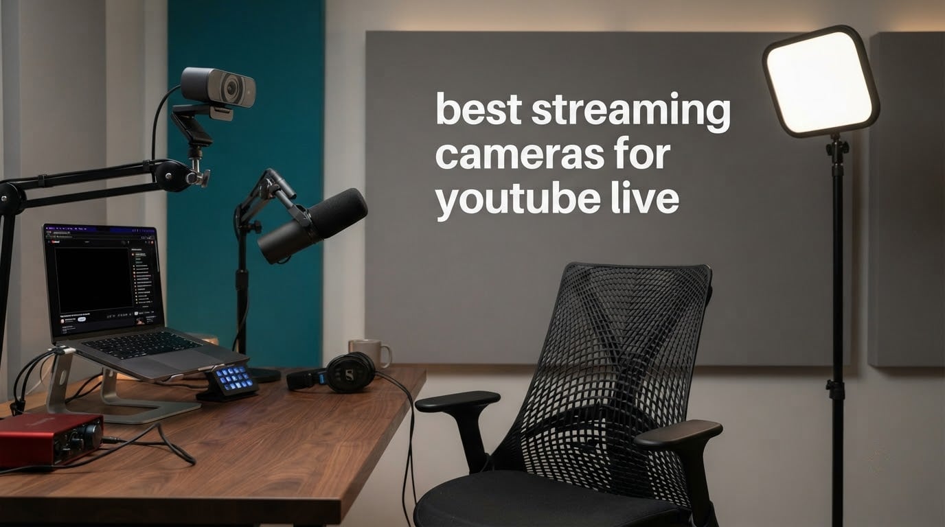 best streaming cameras for youtube live