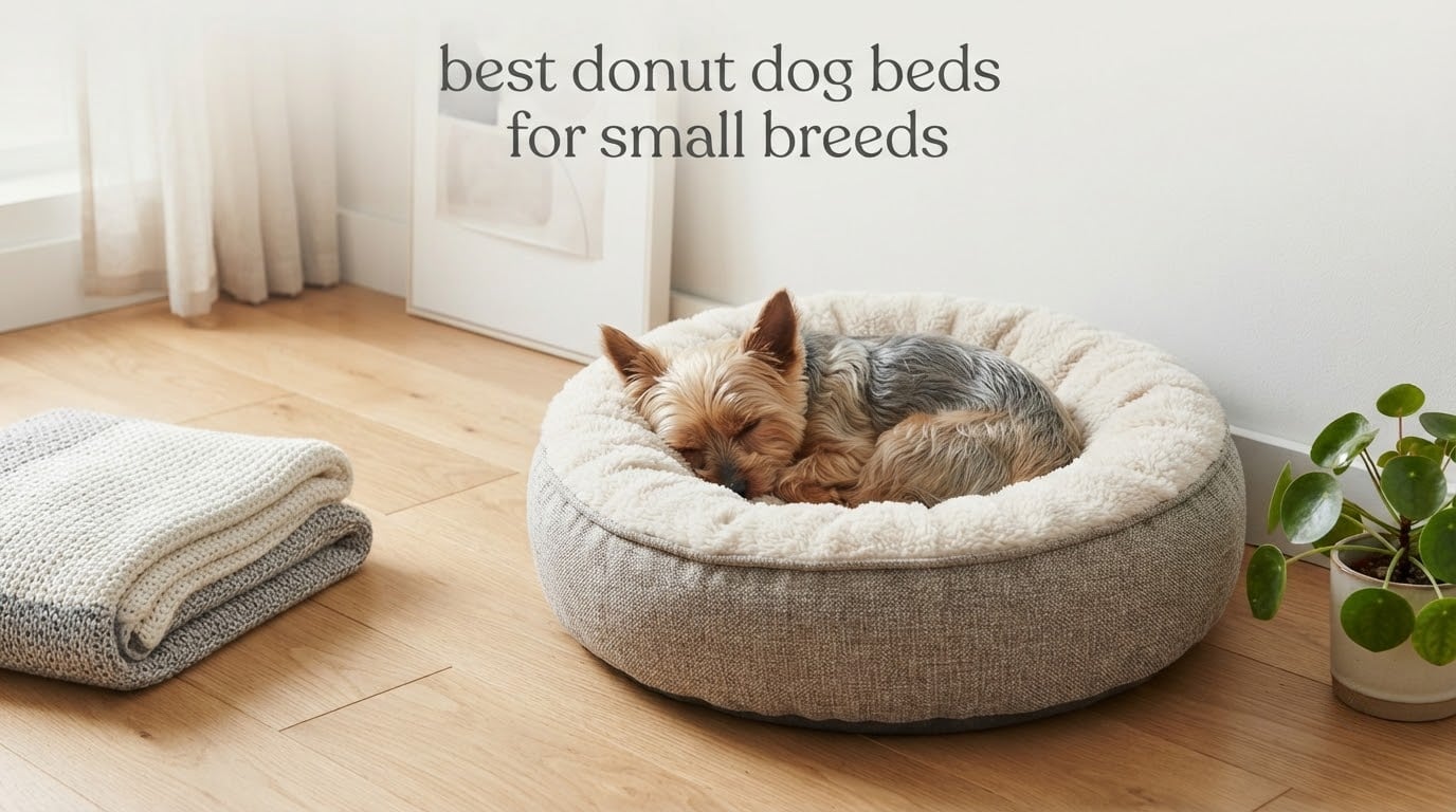 best donut dog beds for small breeds
