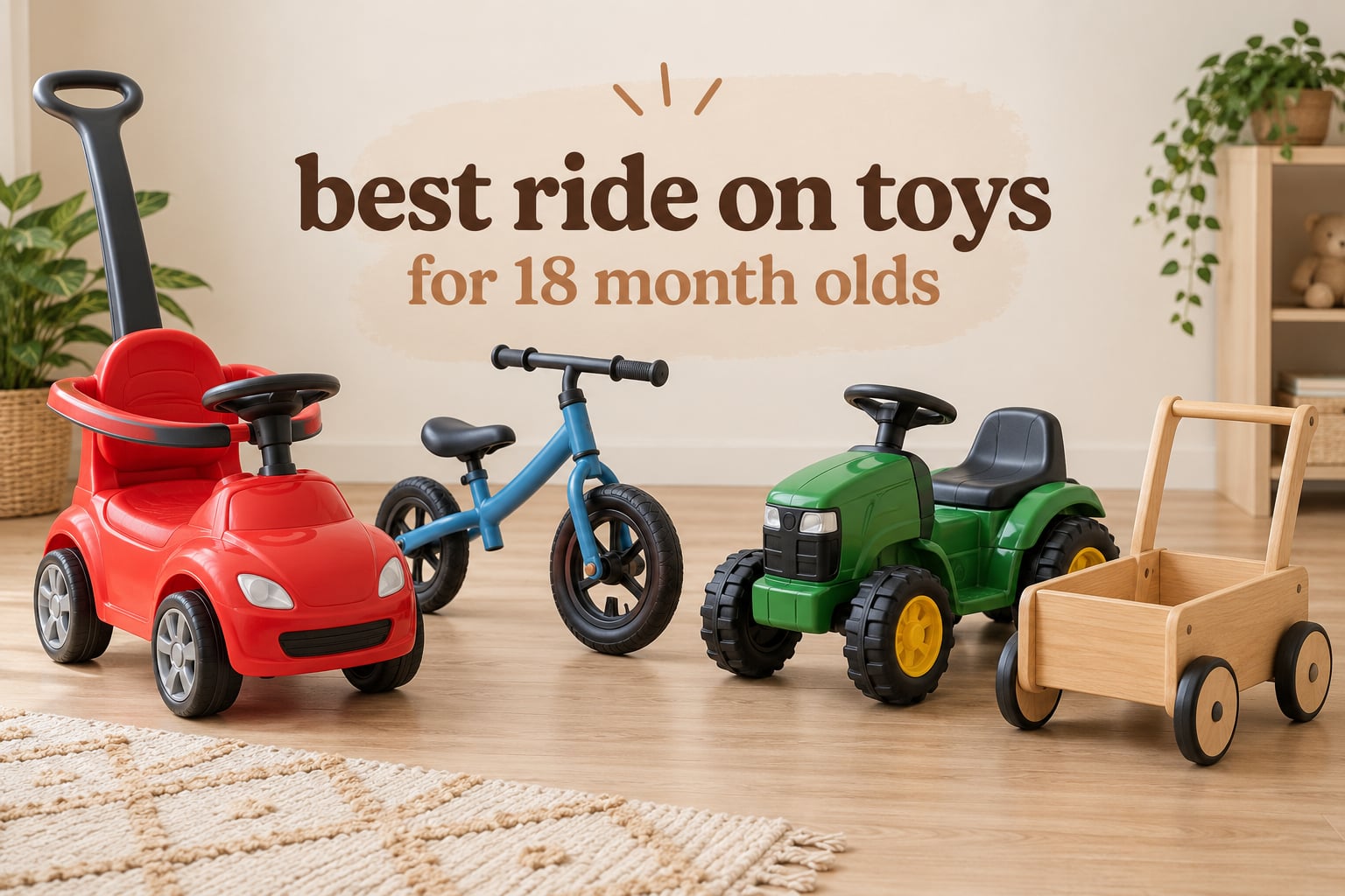 best ride on toys for 18 month olds