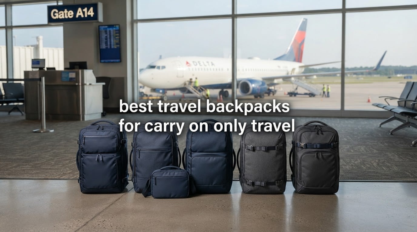 best travel backpacks for carry on only travel