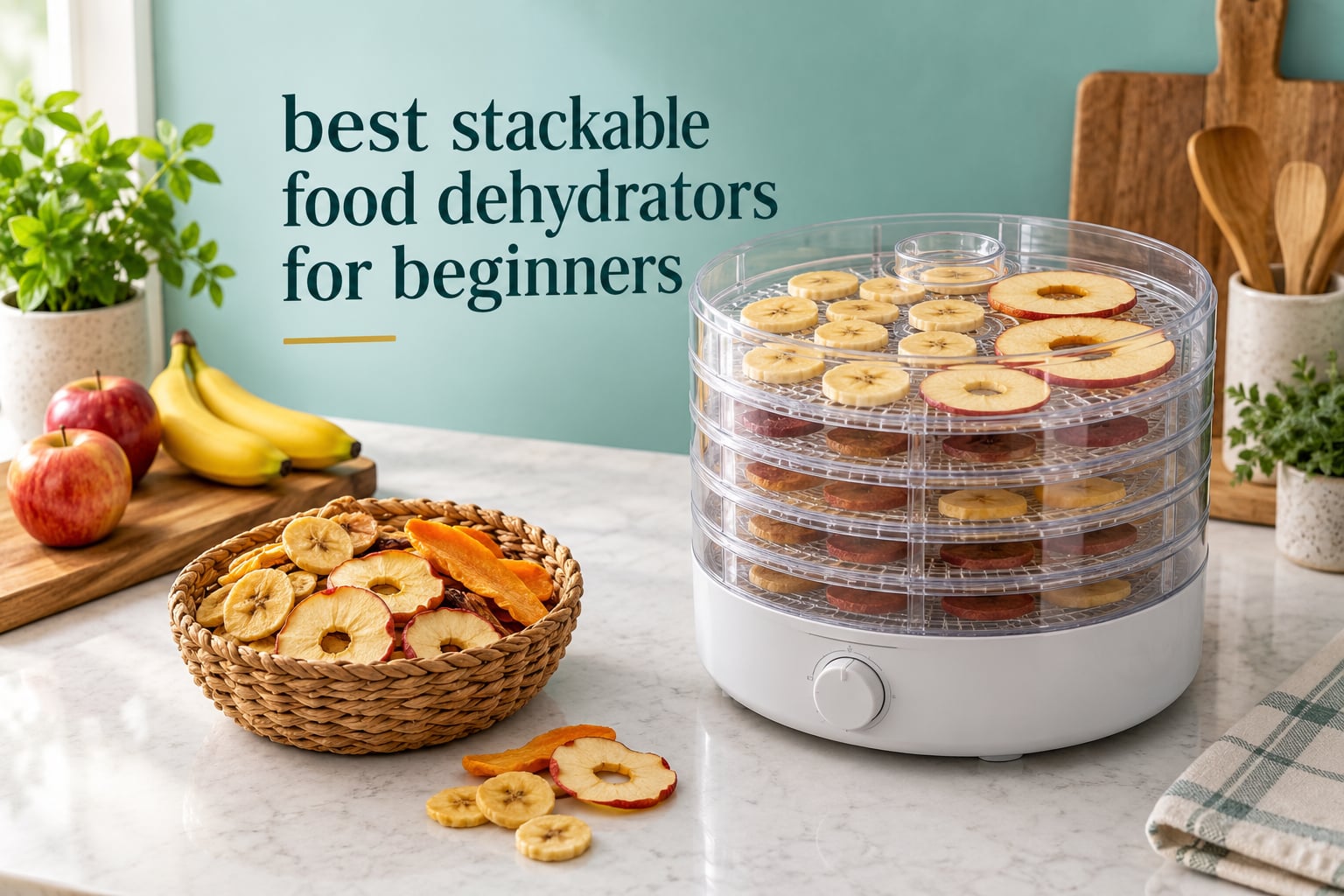best stackable food dehydrators for beginners