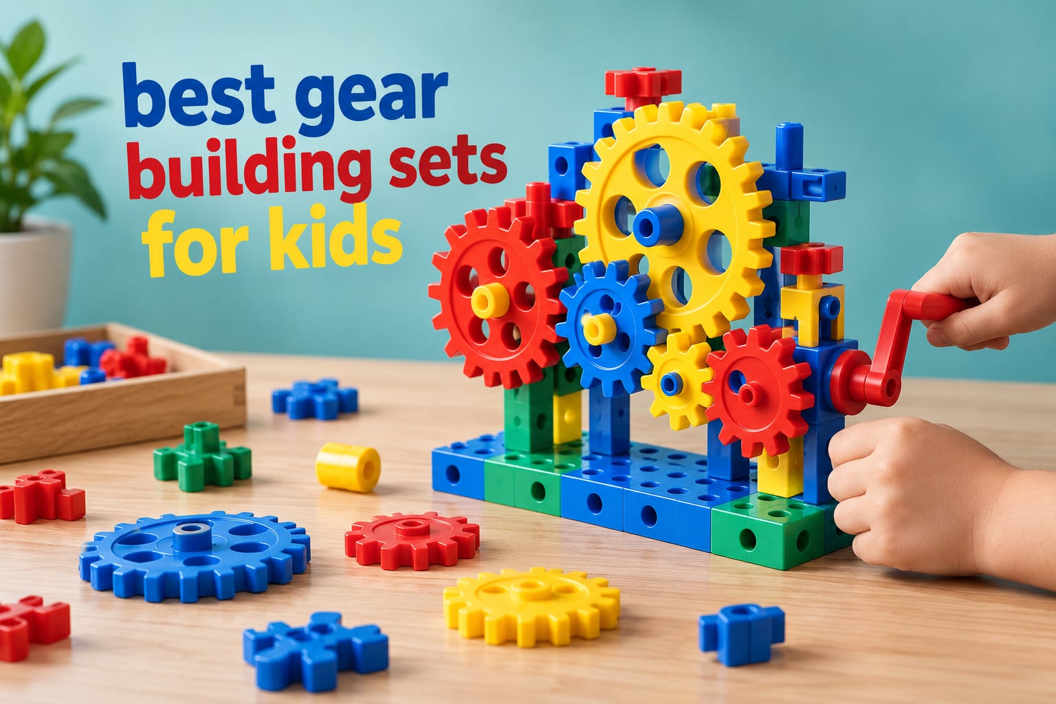 best gear building sets for kids