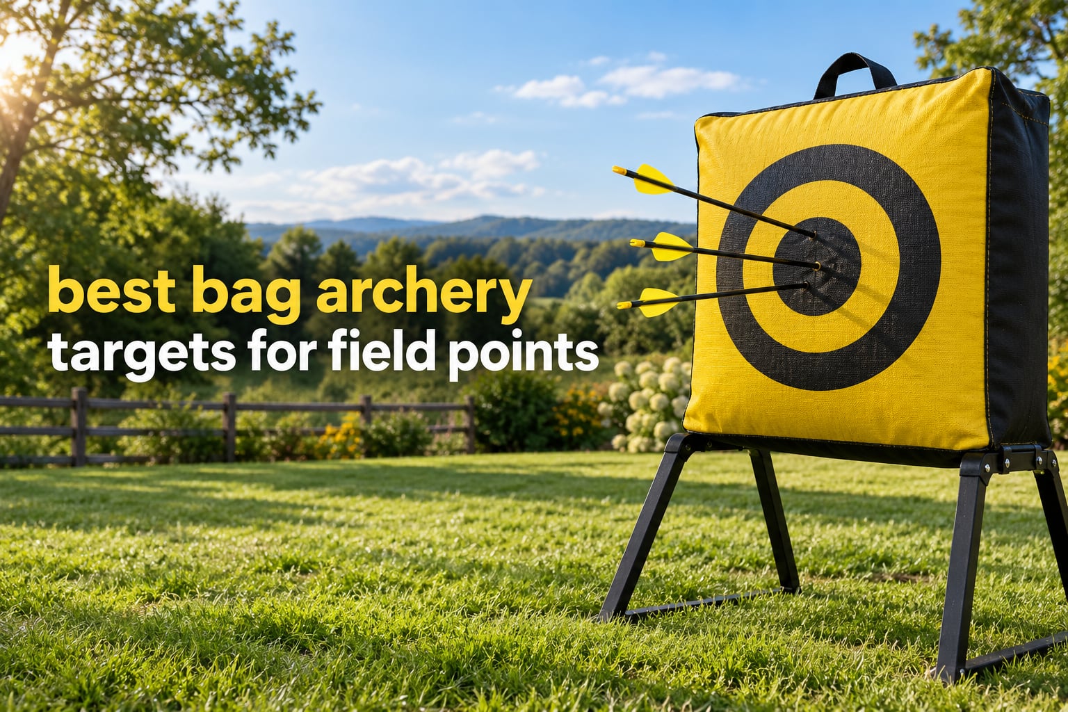 best bag archery targets for field points