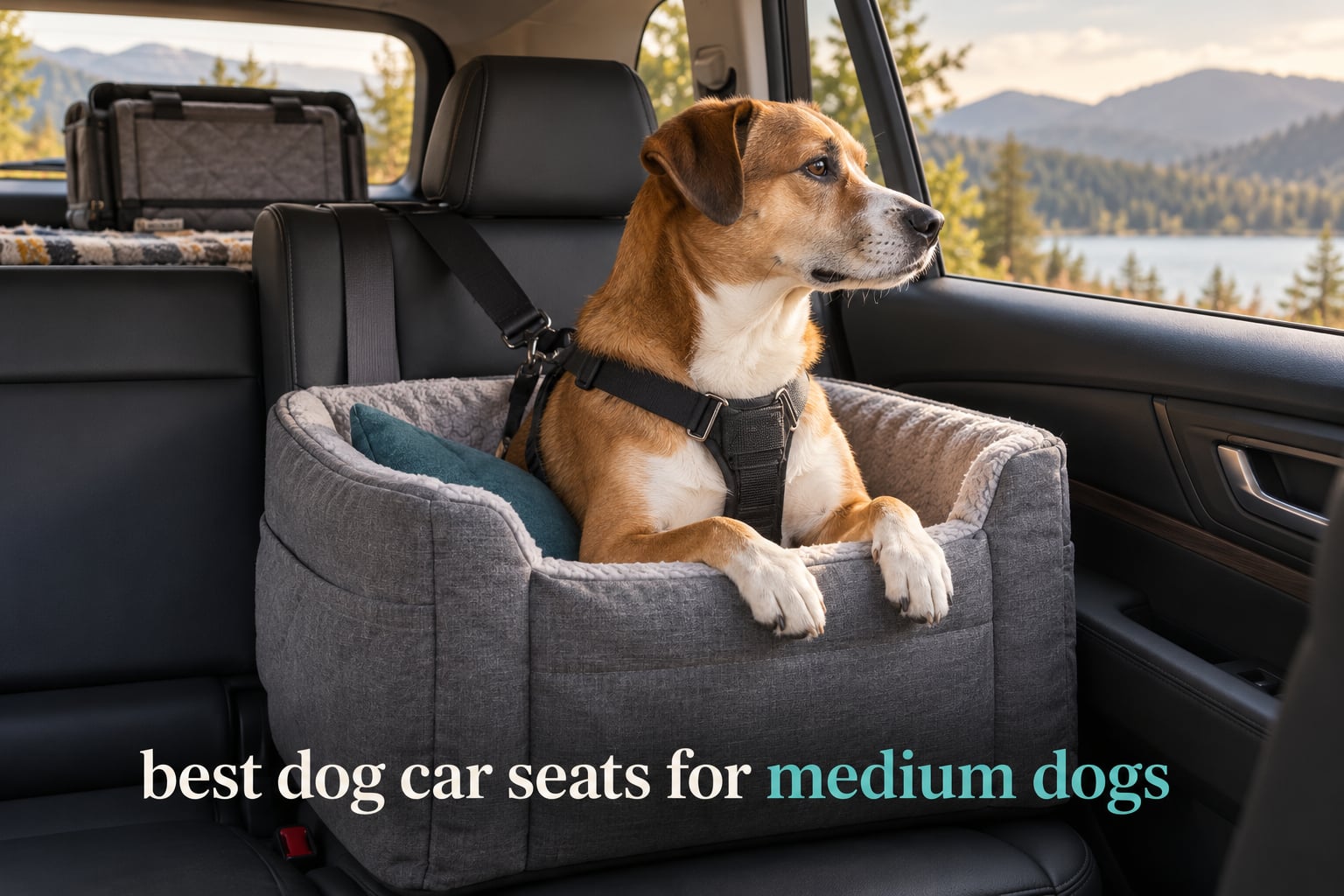best dog car seats for medium dogs