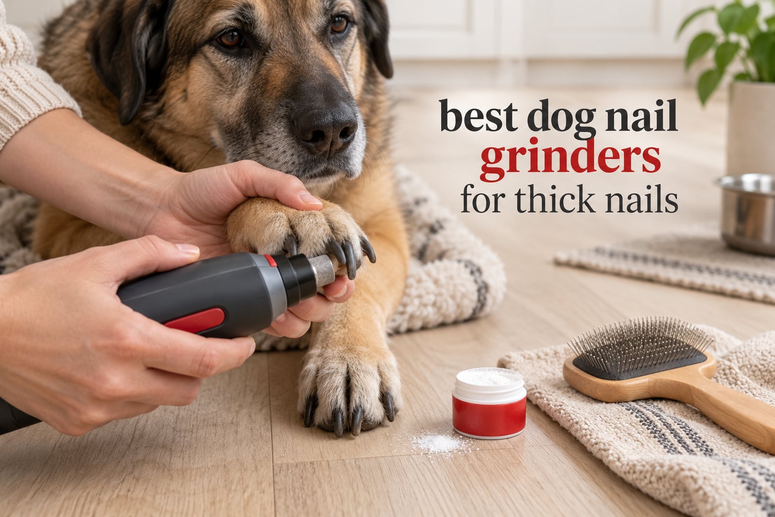 best dog nail grinders for thick nails