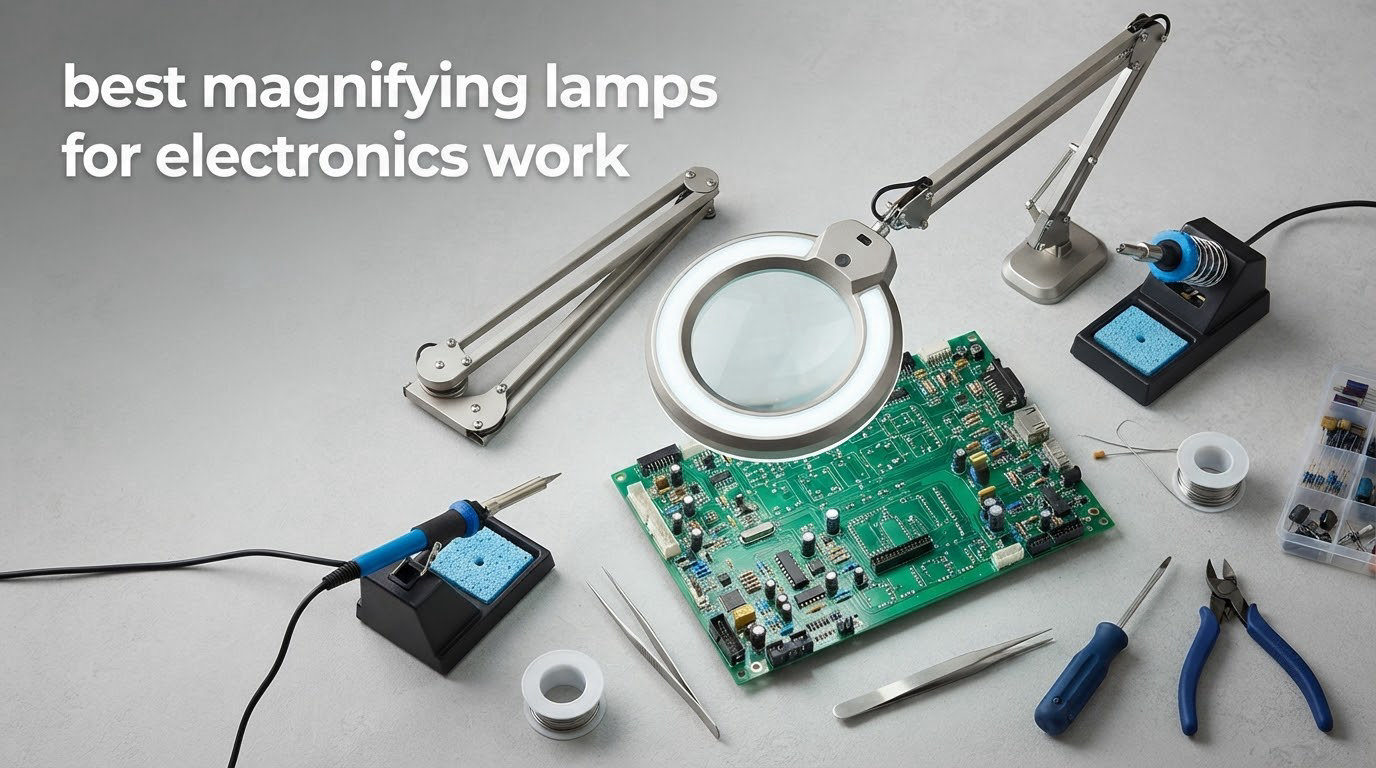 best magnifying lamps for electronics work