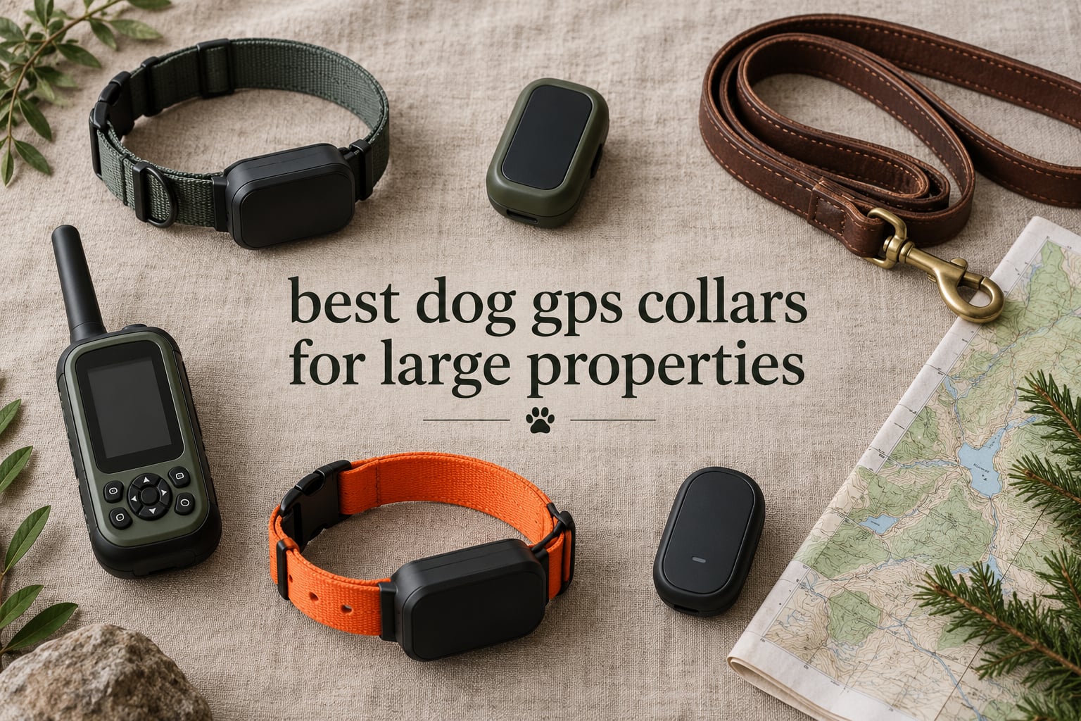 best dog gps collars for large properties