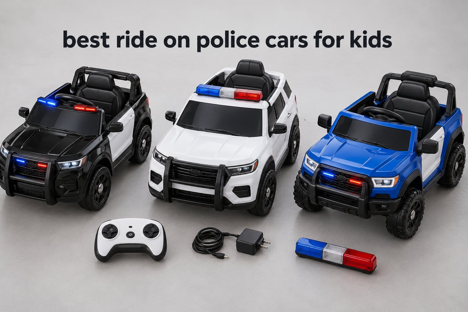 best ride on police cars for kids