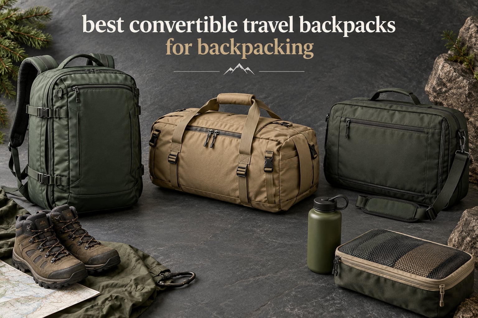 best convertible travel backpacks for backpacking