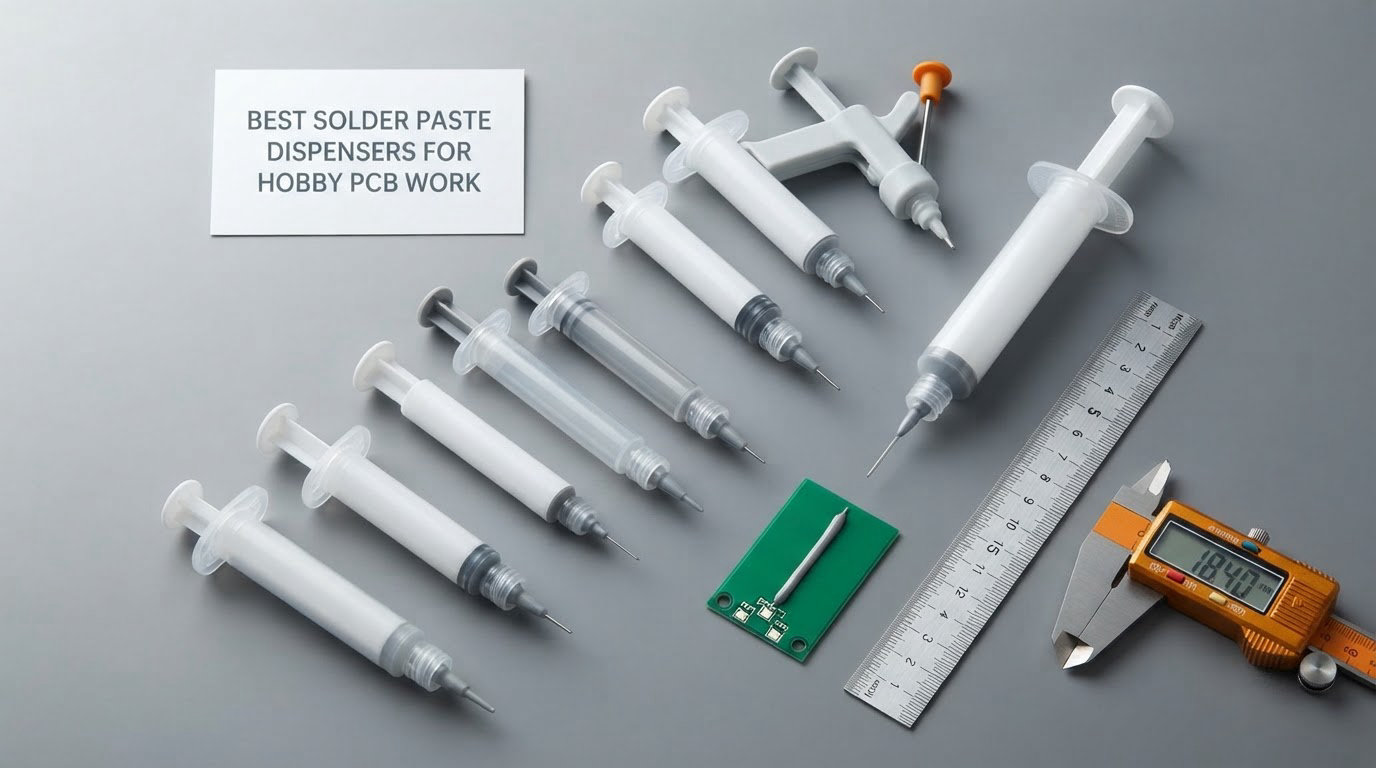 best solder paste dispensers for hobby pcb work