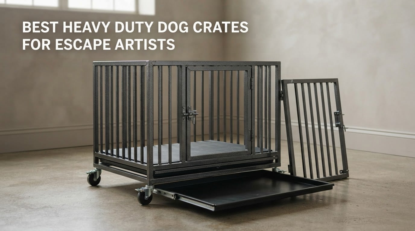 best heavy duty dog crates for escape artists