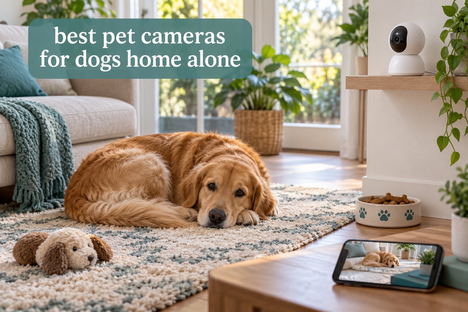 best pet cameras for dogs home alone