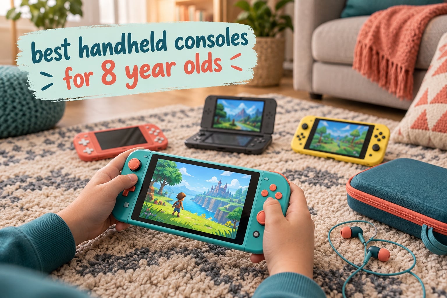 best handheld consoles for 8 year olds