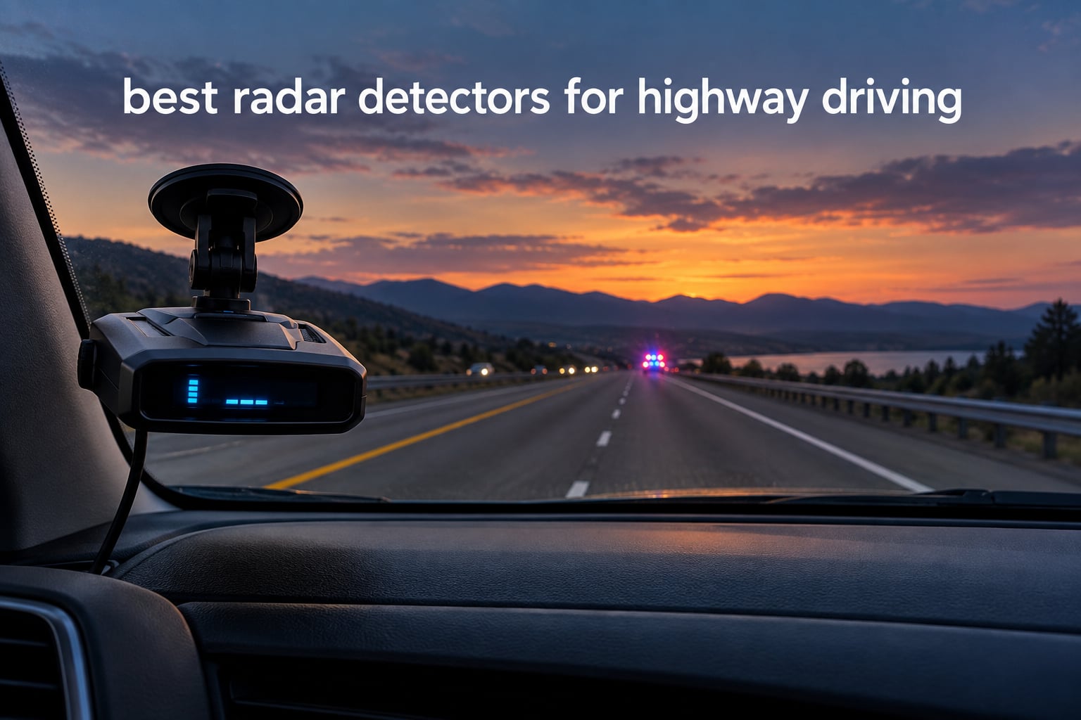 best radar detectors for highway driving
