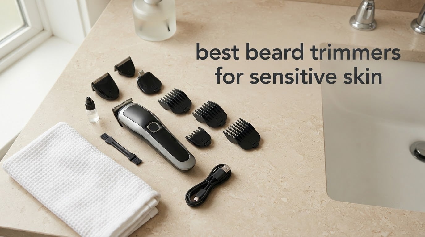 best beard trimmers for sensitive skin