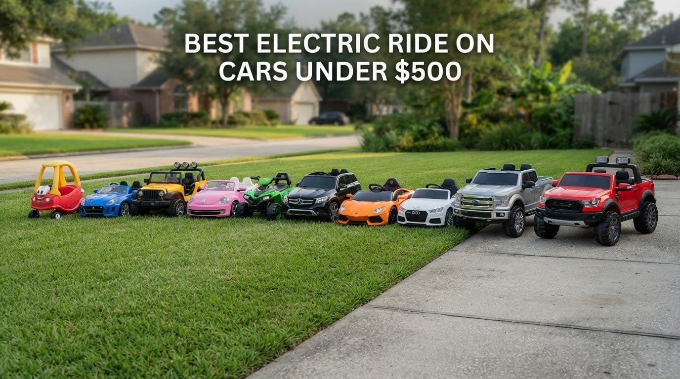 best electric ride on cars under $500