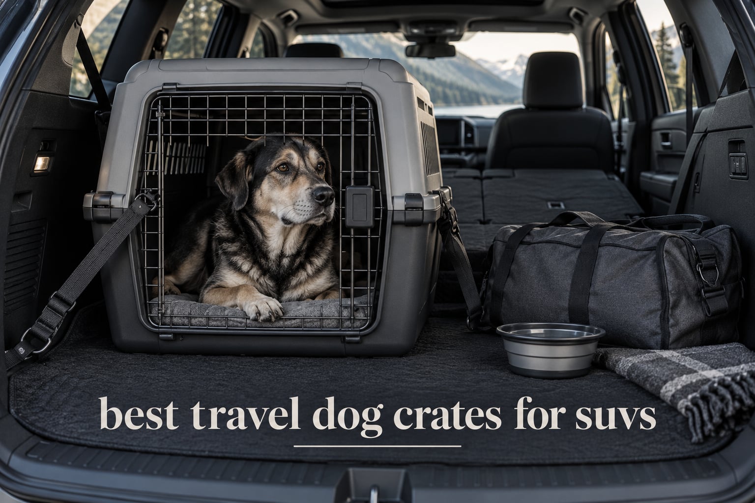 best travel dog crates for suvs