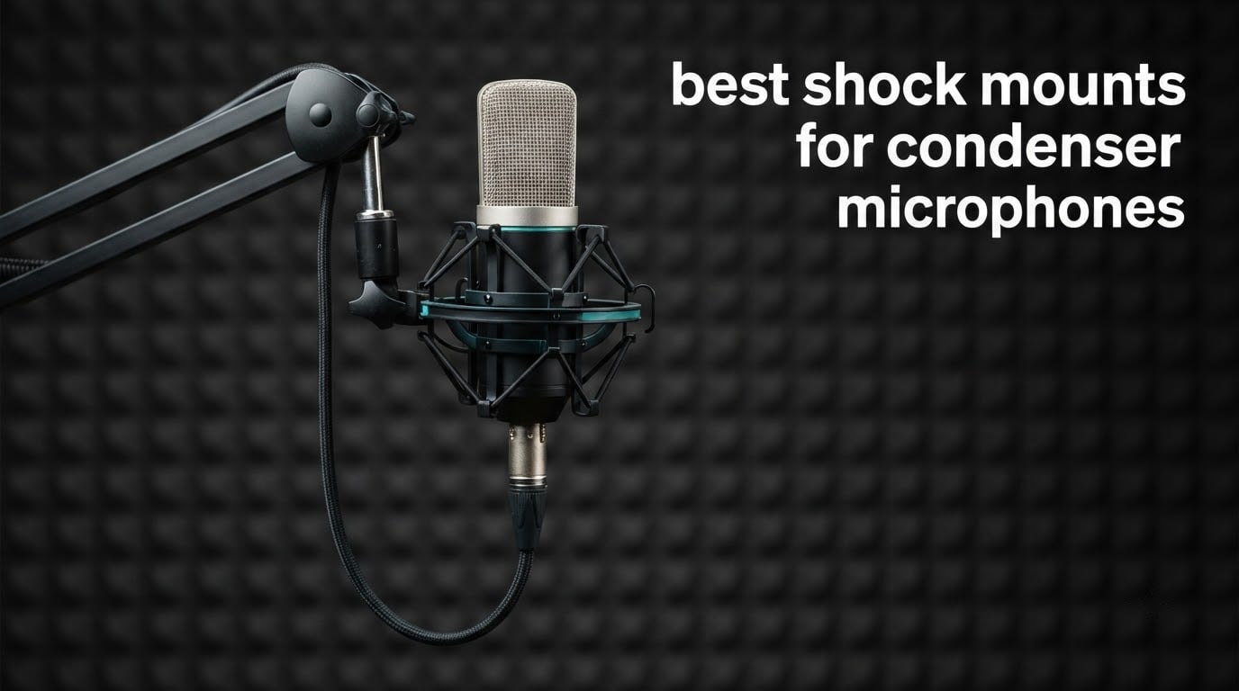 best shock mounts for condenser microphones