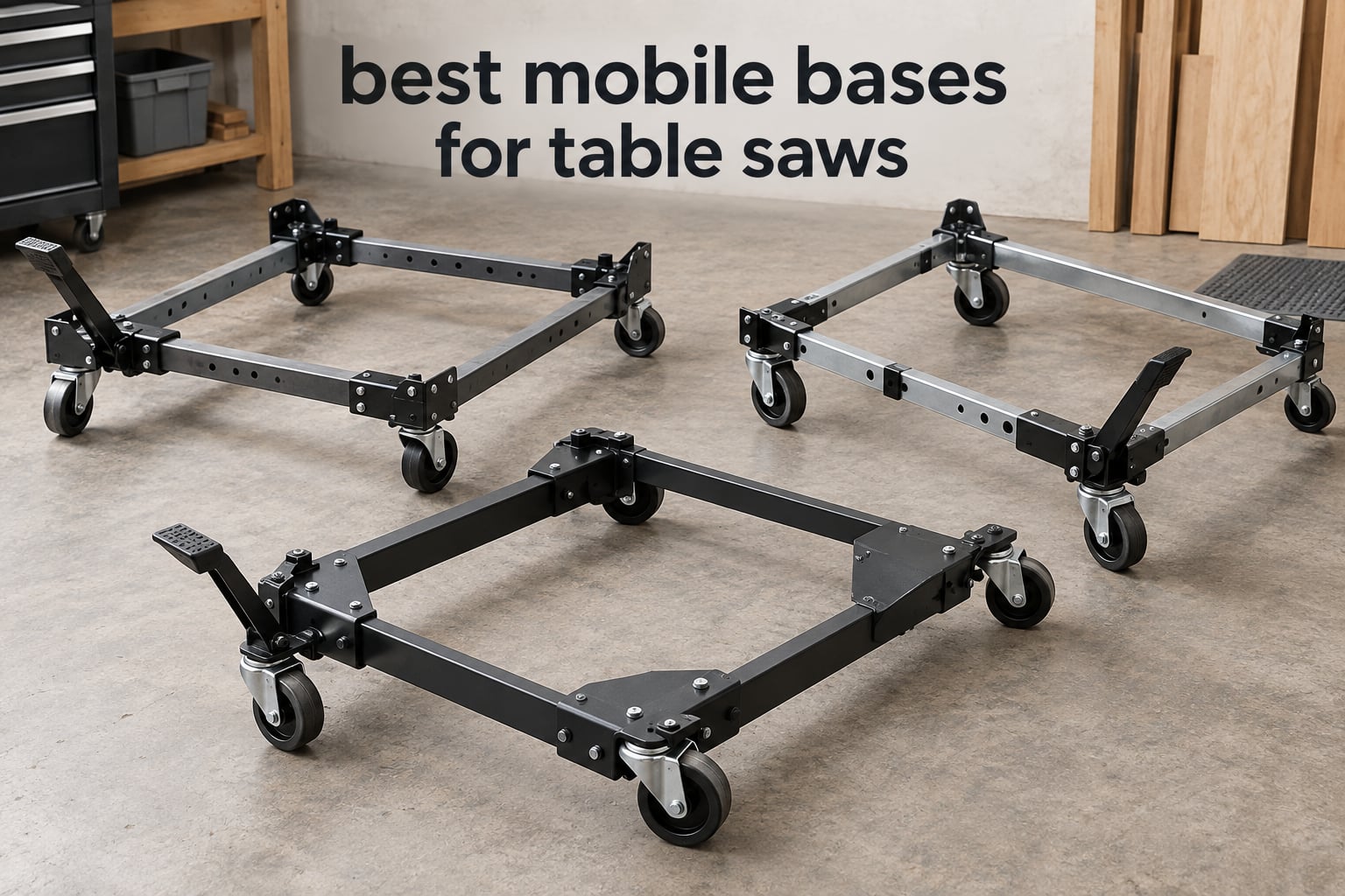 best mobile bases for table saws