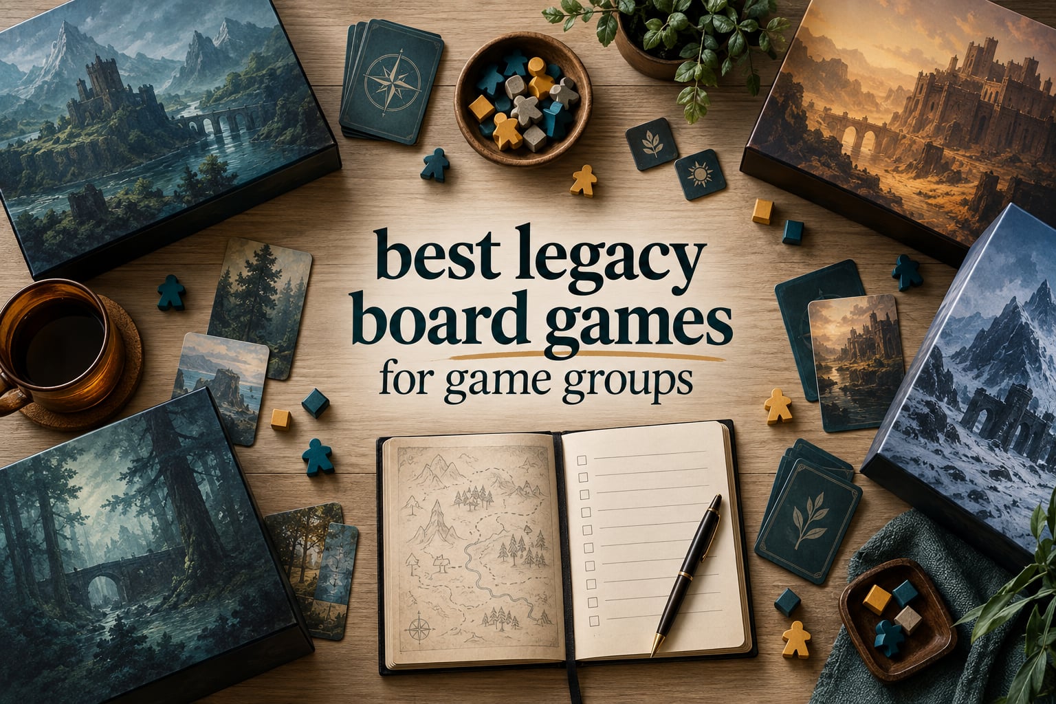 best legacy board games for game groups