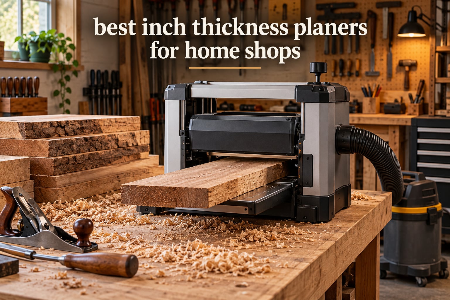 best 13 inch thickness planers for home shops