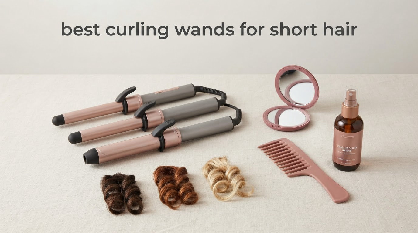 best curling wands for short hair
