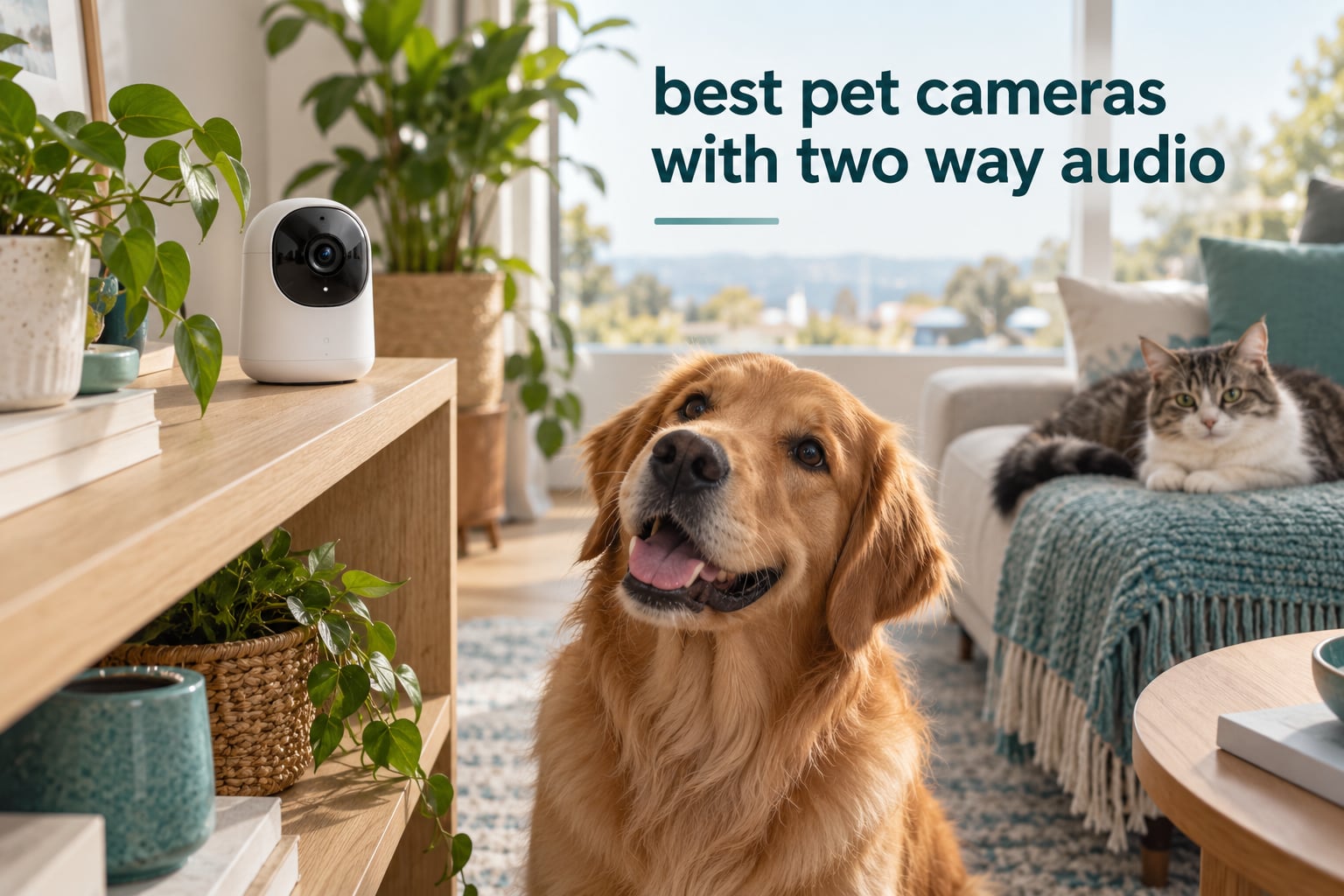 best pet cameras with two way audio