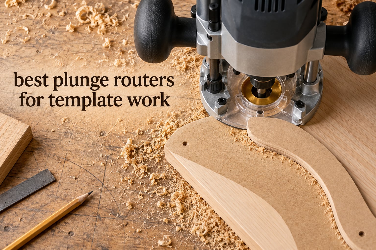 best plunge routers for template work