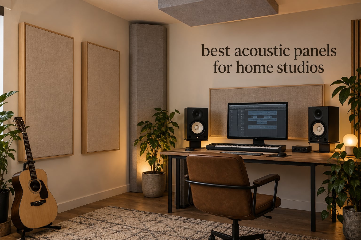 best acoustic panels for home studios