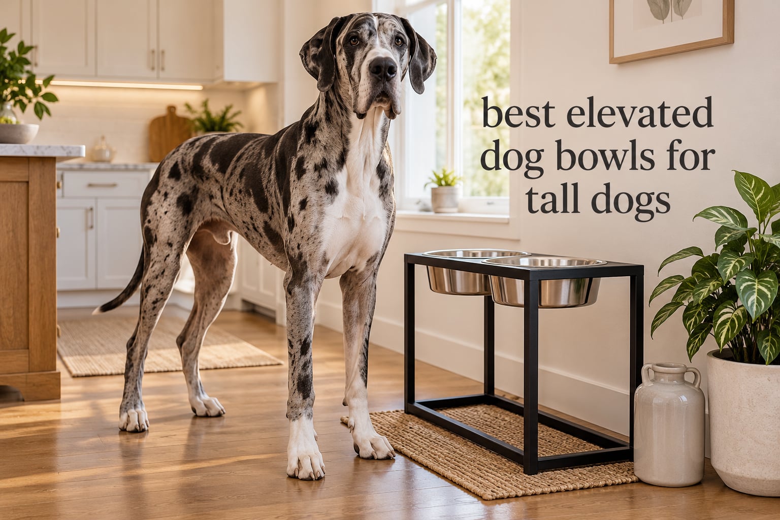 best elevated dog bowls for tall dogs