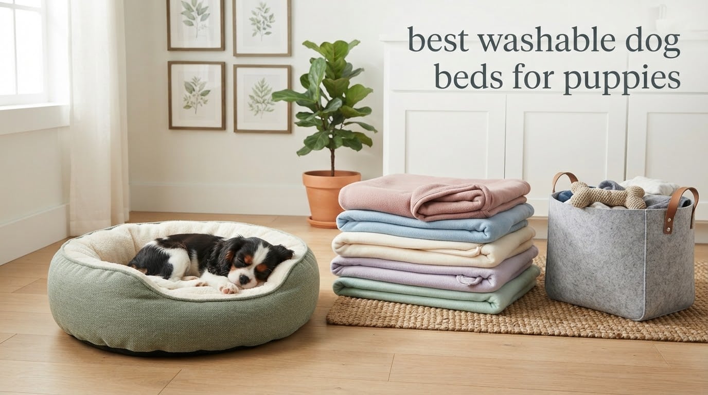 best washable dog beds for puppies