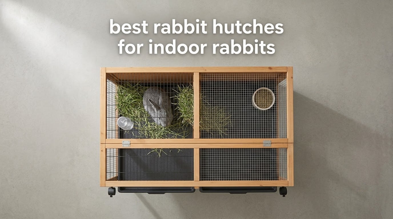 best rabbit hutches for indoor rabbits