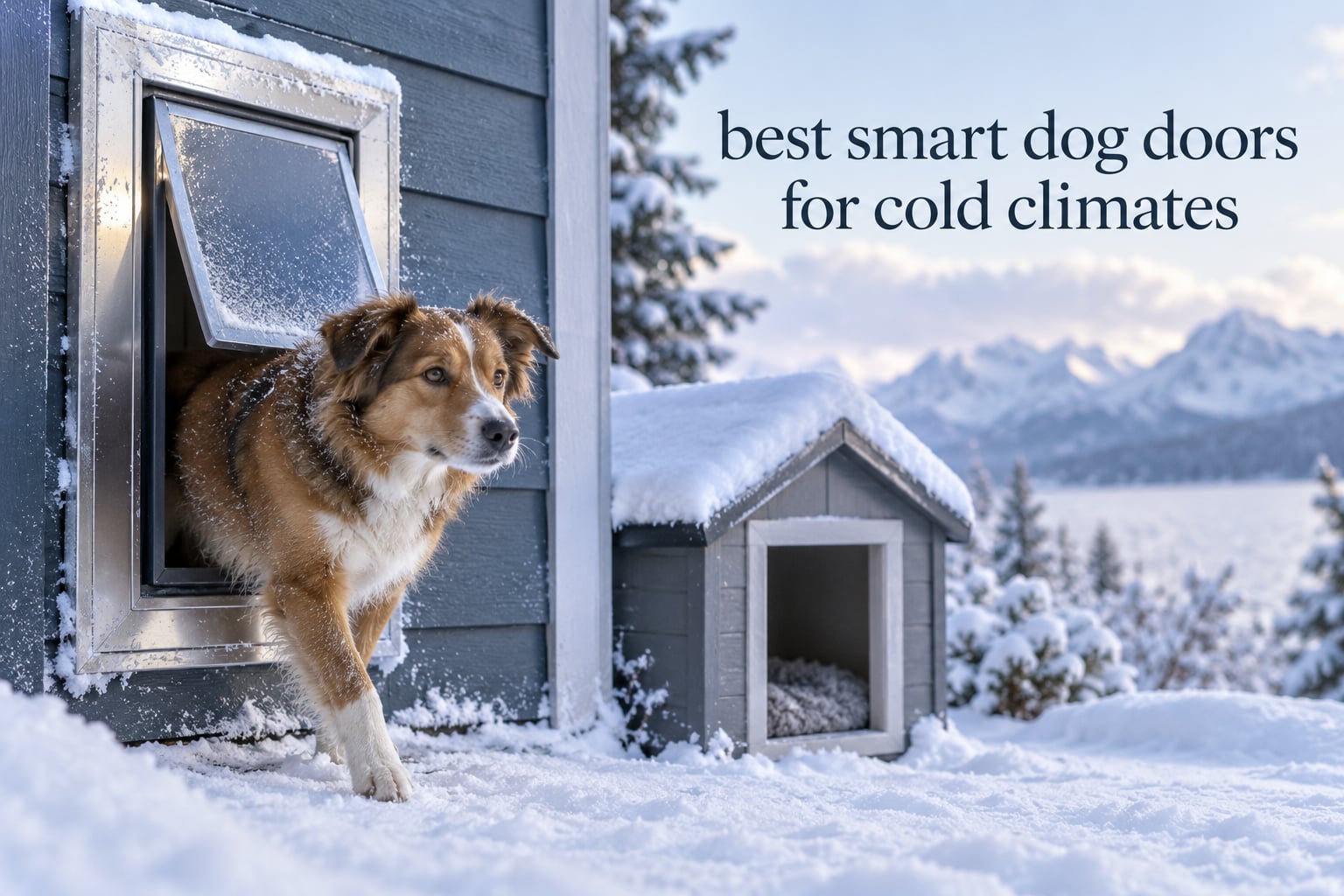 best smart dog doors for cold climates