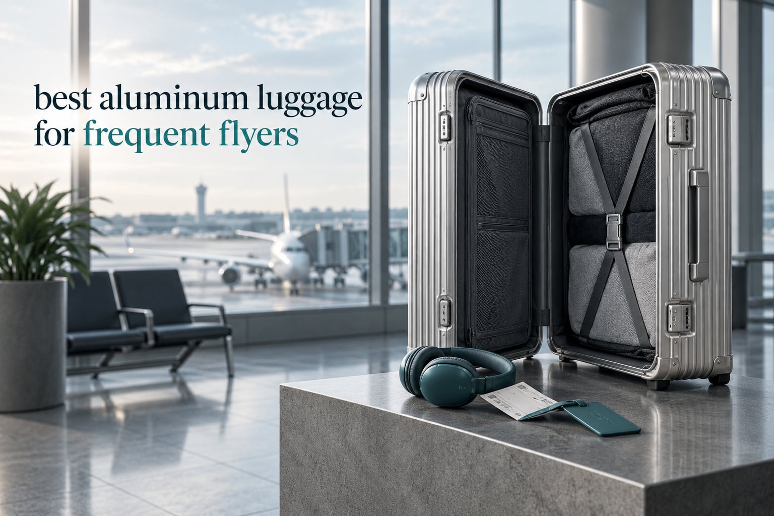 best aluminum luggage for frequent flyers