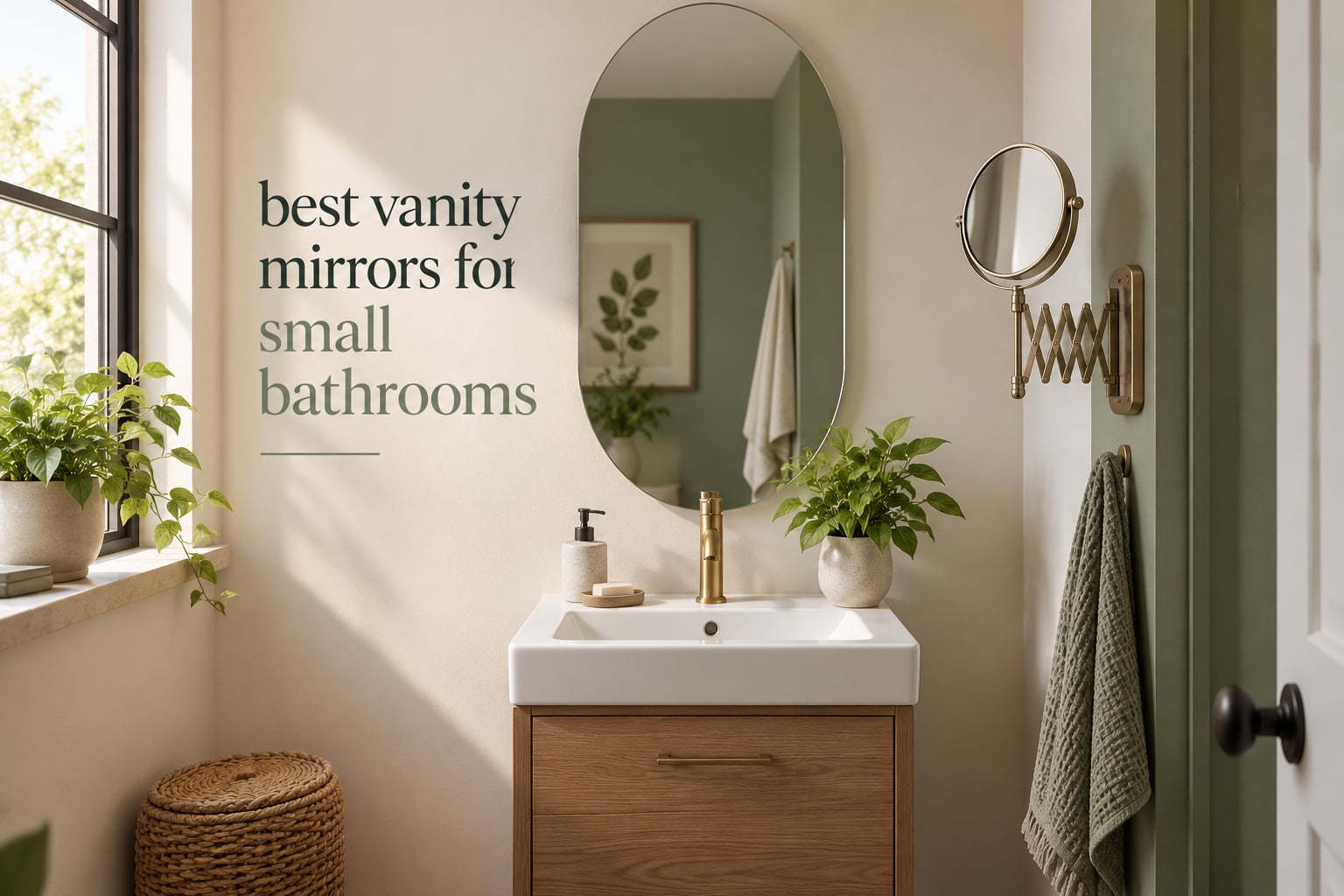best vanity mirrors for small bathrooms